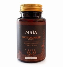 Maia Nattokinase 5000 FU 30 Capsules Supports Healthy Circulation High Potency picture