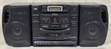 JVC PC-XC30 Portable Stereo Boombox 6 Disc CD Cassette Radio No Remote - TESTED picture
