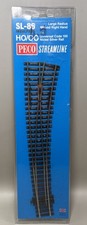 PECO HO scale Curved double radius Right Turnout Code 100 SL-86  picture