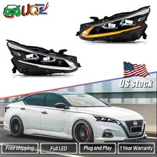 USED  LED Sequential Headlights For Nissan Altima 2019-2024 Front Lamps Altima picture