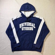 Vintage Y2K Universal Studios Navy & Grey Hoodie picture