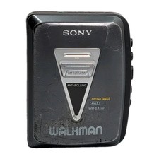 Sony Walkman WM-EX170 Vintage Stereo Cassette Player w/ Clip Tested & Working picture