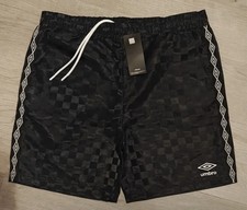 Brand New Rare Umbro Men's Black Large 7 Inch Inseam Brand New With Tags picture