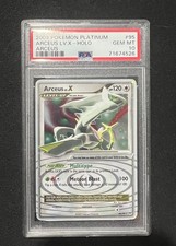 2009 POKEMON ARCEUS LV.X HOLO 95 PLATINUM ARCEUS VINTAGE LOW POP PSA 10  picture