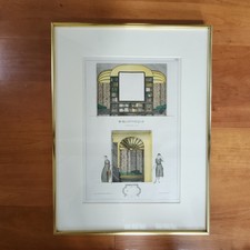 Rare Jacques Villon Architectural Etching for Louis Sue Andre Mare Art Deco picture