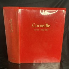 1963 L'Intégrale Corneille Oeuvres Complètes de Pierre Corneille Seuil Omnibus picture
