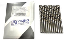Viking 1/4 HSS Drill Bit Jobber Length General Purpose 12 Pack USA Made picture