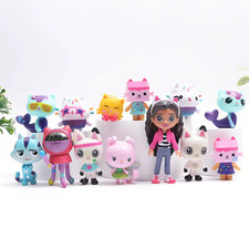 13pcs Gabby's Dollhouse Action Figure Set Cute Cartoon Model Toys Doll picture