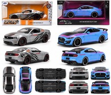 Jada 1:24 Ford Mustang Diecast 2-Car Lot 2010 GT & 2020 Shelby GT500 Boxed picture