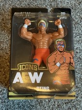 Sting - Major Big Rubber Guys AEW Icons Action Figure Series 1 Sealed picture