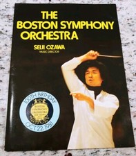Press Kit BOSTON SYMPHONY ORCHESTRA 100TH SEIJI OZAWA J WILLIAMS Promotion Rare. picture