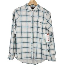 Marmot NEW Womens Pescano Long Sleeve Button Down Shirt XS Green White Plaid picture