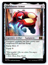 Hulkbuster Armor SURGE FOIL- Marvel Super Heroes - MTG picture