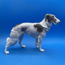 BING & GRONDAHL DENMARK PORCELAIN FIGURINE OF A BORZOI DOG MODEL #2115 picture