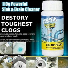 1/2Pcs Wild Tornado Powerful Sink Drain Cleaner High Efficiency Clogging Remover picture