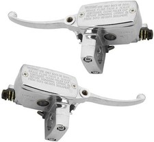 US Chrome Brake Master Cylinder Clutch Levers for Suzuki Intruder 800 1400 1500 picture