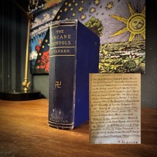 The Arcane Schools + Autographed Manuscript by John Yarker RARE occult picture