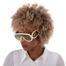 Loewe Brown Mirror Mask Unisex Sunglasses LW40108I 25G 140 LW40108I 25G 140 picture