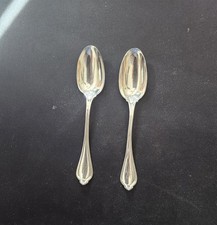 Two Vintage Towle Paul Revere Pattern Sterling Silver Coffee Spoons picture