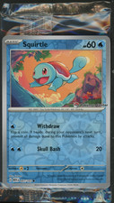 Pokemon 151 Pokemon Center Stamped Promo Squirtle 007/165 - Sealed picture