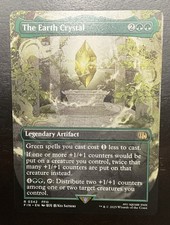 The Earth Crystal (Borderless) 342 Rare Final Fantasy Magic: The Gathering NM picture