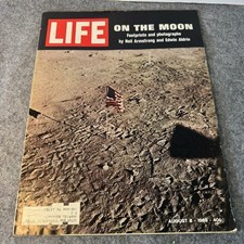 Life Magazine August 8 1969 On the Moon King Charles And Potential Queen picture