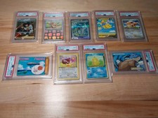 Pokemon PSA Lot - Wow Price But READ DESCRIPTION About Eevee 1st Edition PSA 10 picture
