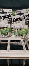 2 Pack Energizer NH15BP4 AA  Rechargeable Batteries  2X4=8 NEW SEALED Lot Of 8 picture