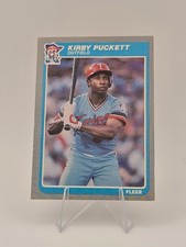 1985 Fleer - Kirby Puckett #286 (RC) picture
