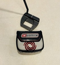 RH ODYSSSEY JAILBIRD O WORKS BLACK PUTTER 34.5” W/HEADCOVER  Excellent Rare picture