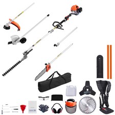 Uimoso 6-in-1 Gas Hedge Trimmer, 26cc 2-Cycle Handheld Garden Tool picture