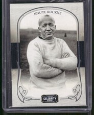 KNUTE ROCKNE 2008 DONRUSS CELEBRITY CUTS Base Card #D /499 picture
