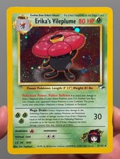 Erika's Vileplume 5/132 HOLO Gym Hero Pokemon WOTC EN  Moderately Played (MP) picture