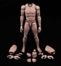 MX02-A 12inch Europe Skin Male Action Figure Body Fit For 1/6 Head Sculpt Toys picture