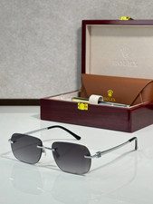 Rolex SS1229 Sunglasses 56□17-142 – Titanium Luxury Men’s Polarized Eyewear picture