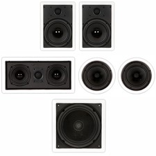 Theater Solutions TST85 Flush Mount 5.1 Speaker Set 8