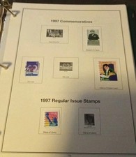 US 1997 Commemoratives Lot Of 16 Stamps  picture