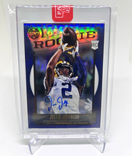 2020 Panini Legacy Justin Jefferson Rookie Premium Penmanship Sapphire /35 #149  picture