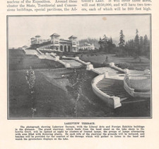 antique 1905 LEWIS & CLARK CENTENNIAL EXPOSITION Portland OR Lakeview Terrace picture