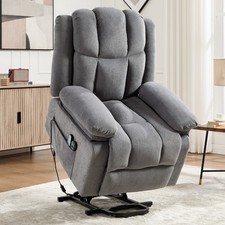 Canmov Power Lift Recliner Chair, Electric Lift Recliner Chair w/ Heat & Massage picture