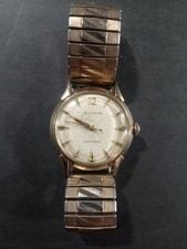 VTG 1963 M3 Bulova Royal Clipper 10K RGP GF Selfwinding Mens Watch Runs But READ picture