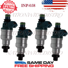 4x OEM Nikki Fuel Injectors for 91-96 Mitsubishi Mighty Max Dodge Ram 50 2.4L I4 picture