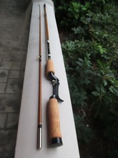 RARE NOS EARLY ORIGINAL VTG ST CROIX - BETTS USA PARK FALLS 2 PC 6' CASTING ROD picture