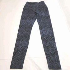 Lysse Medium Control Tight Ankle Leggings Style-1219 Batik Print Size Small Blue picture