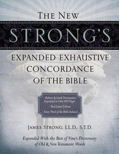 The New Strong's Expanded Exhaustive Concordance of the Bible [Hardcover] picture