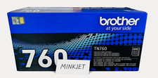 Genuine Brother TN760 Black Toner Cartridge TN-760 High Yield 3000 Pages Sealed picture
