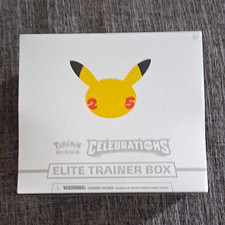 Pokémon TCG Celebrations Elite Trainer Box 25th Anniversary English 2021 picture