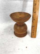 antique treen sander pounce pot writing hand made calligraphy 18th 19th c  picture