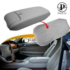 Fits 1997-2006 Jaguar XK XK8 XKR Console Armrest Leather Cover AGD Oatmeal picture