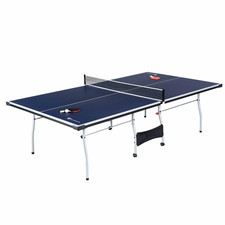 MD Sports Official Size Indoor Table Tennis Pong Table, 4 Piece Foldable Design picture